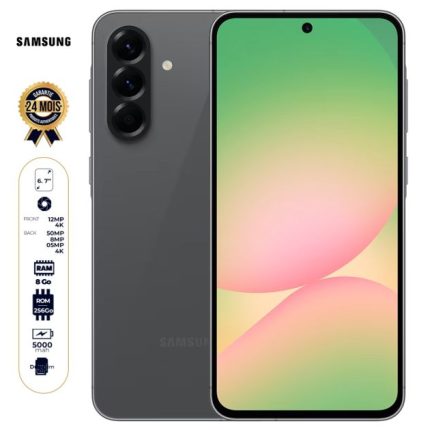 Samsung Galaxy A36 5G - 256 Go - 8Go RAM - 6.7" - Dual Nano SIM - 50MP+8MP+5MP 4k/12MP - 5000mAh - Garantie 2 ans