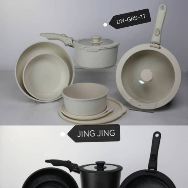 ustensile et couvert Ensemble de Casseroles 8 pièces – Image 1