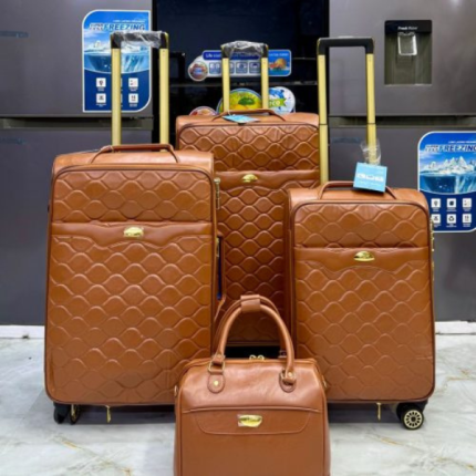 Valises en Cuir 4pcs