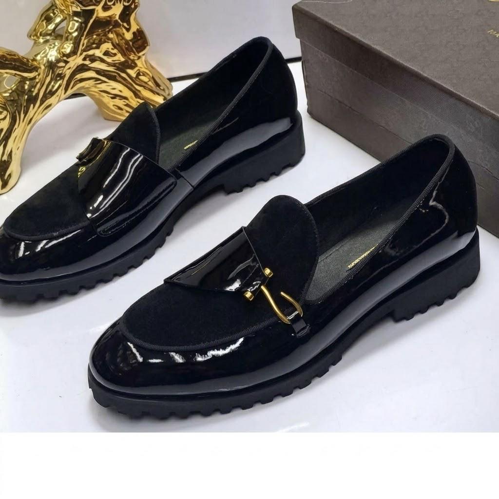 WhatsApp Image 2026-08-24 at 11.21.01 AM Gold buckle loafer – Image 1