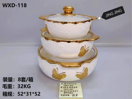 Assiettes de Service 3 pcs