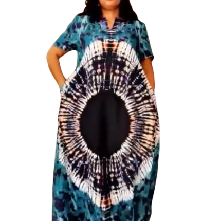 Robe Longue Tie-Dye / Robe Maxi Tie-Dye - CLS