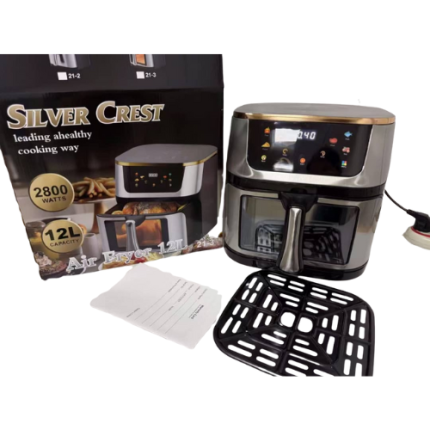 Friteuse à air chaud Silver Crest/ Friteuse sans huile / Digital Air Fryer -12L -JING