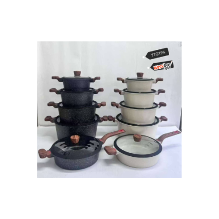 Ustensiles de cuisine/Ensemble de poeles/Ensemble casseroles/Batterie de cuisine-w-jj