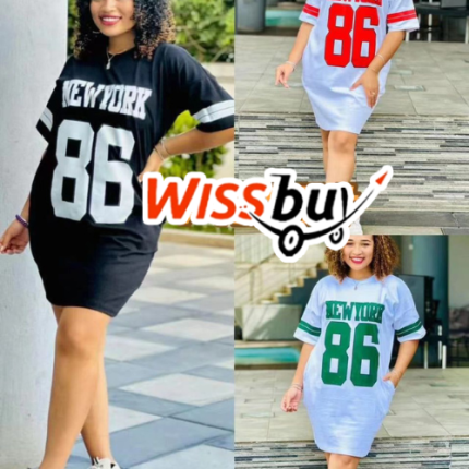 Robe T-Shirt Décontractée / Robe Pull - CLS