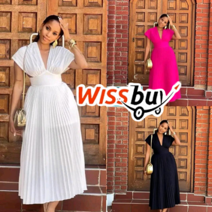 Robe Plissée / Robe Maxi - W - GCS