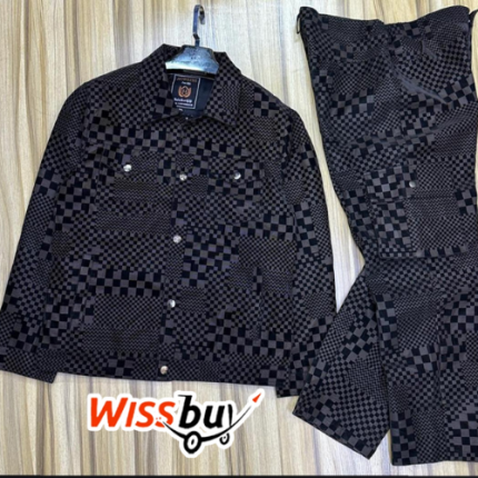 Ensemble De Survêtement à Carreaux/Ensemble De Loisirs à Motif Damier -W -MMG