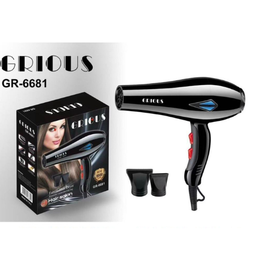 Design sans titre (14) Sèche-cheveux GRIOUS, modèle GR-6681. – Image 1