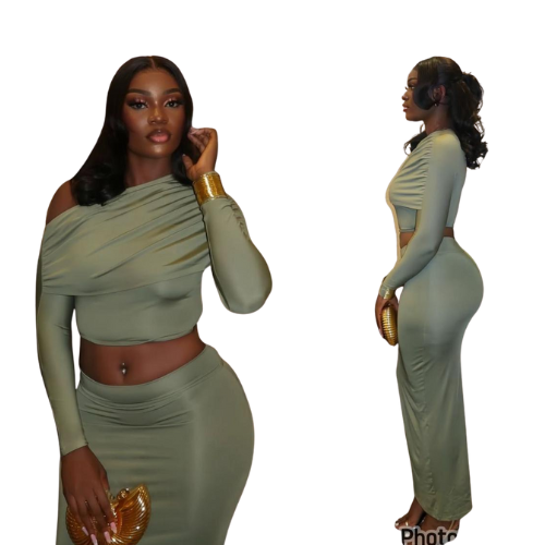 Design sans titre (9) Ensemble Deux-pièces ajusté. – Image 1