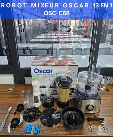 Robot Mixeur Oscar 13 en 1/ Modèle OSC-C68.