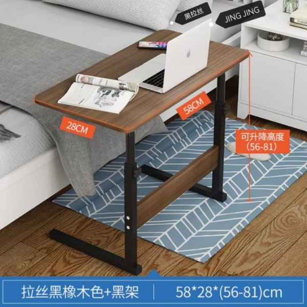 Design sans titre (49) Table d’appoint réglable pour canapé avec rangement – Image 1