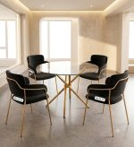 Tabble a manger + 4 chaise – Image 2