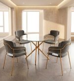 Tabble a manger + 4 chaise – Image 5