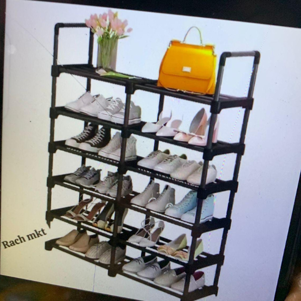3 Étagère à chaussures 2 colonnes x 6 niveaux – Image 1