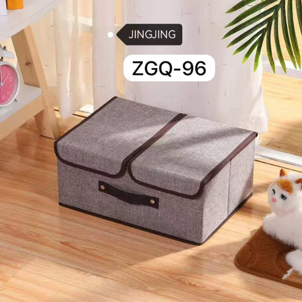 And Boîte de Rangement Pliable avec Couvercle Double - ZGQ-96 – Image 1