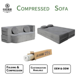 Canapé Inclinable en Mousse Compressée & Pliable – Image 3