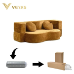 Canapé Inclinable en Mousse Compressée & Pliable – Image 4