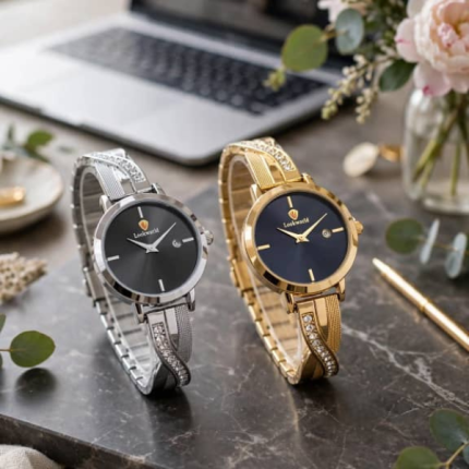 MONTRE LOOKWORLD DUO MINCE STRASS