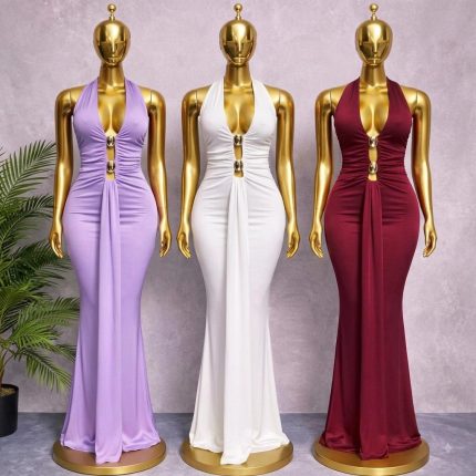 Robe longue de soiree