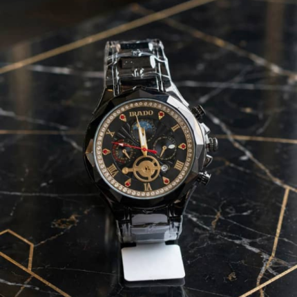 MONTRE IRADD BLACK EDITION - Noir et Or