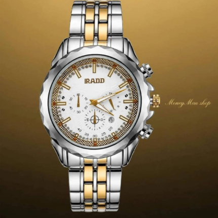 MONTRE IRADD BICOLOR CHRONO LUXE - Argent / Or
