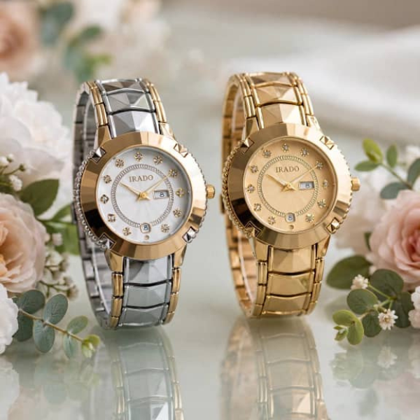 twe MONTRE IRADO PETITE PRINCESS - Bicolore & Full Gold – Image 1